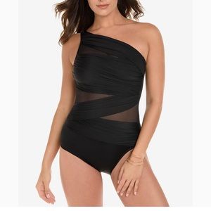 Miraclesuit one shoulder one piece